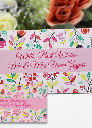 Customized Wedding Money Envelope