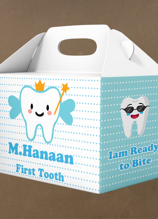 Customized First Tooth Goody Boxes