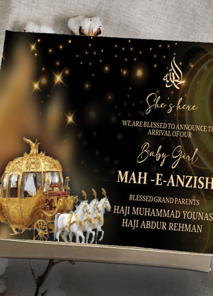 Baby Birth Announcement Boxes in Pakistan | Customized Methai & Sweet Boxes – Lowest Price