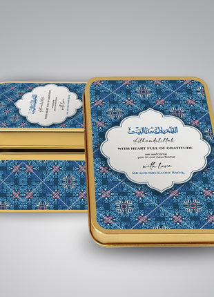 House Warming Tin Box