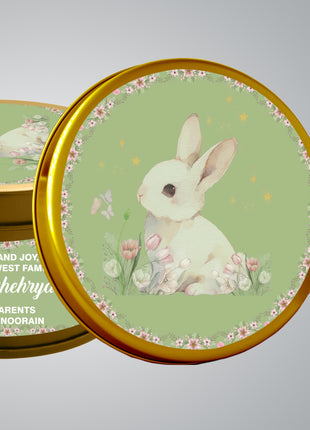 Premium Birth Announcement Tin Boxes – Custom Printed Baby Arrival Gifts & Methie Boxes in Pakistan