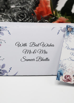 Customized Wedding Money Envelope