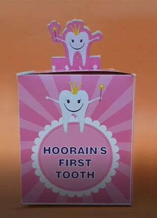 Customized First Tooth Goody Boxes