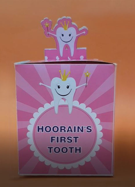 Customized First Tooth Goody Boxes