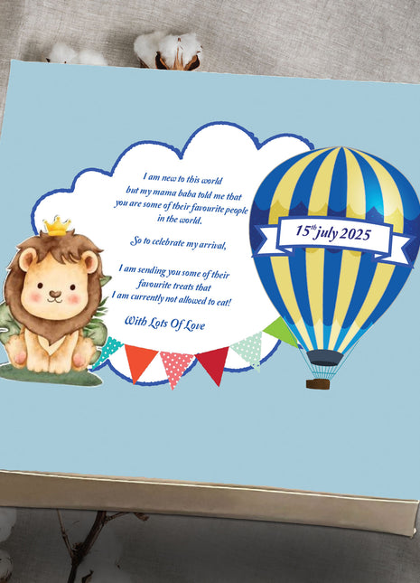 Baby Birth Announcement Boxes in Pakistan | Customized Methai & Sweet Boxes – Lowest Price