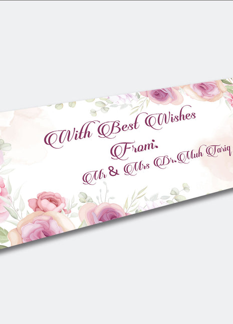 Customized Wedding Money Envelope