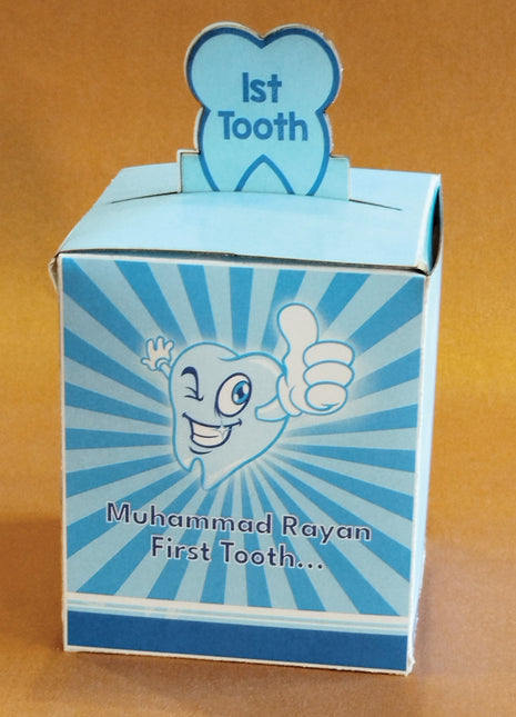 Customized First Tooth Goody Boxes