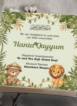 Baby Birth Announcement Boxes in Pakistan | Customized Methai & Sweet Boxes – Lowest Price