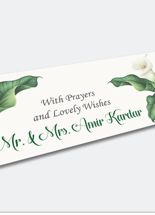 Customized Wedding Money Envelope