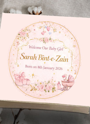Baby Birth Announcement Boxes in Pakistan | Customized Methai & Sweet Boxes – Lowest Price