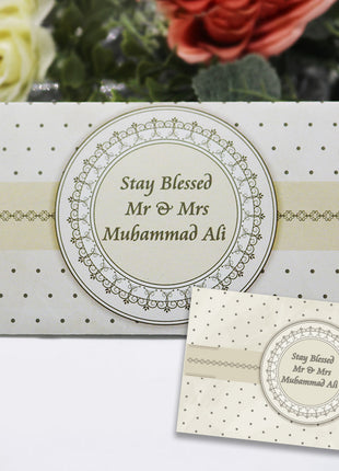 Customized Wedding Money Envelope