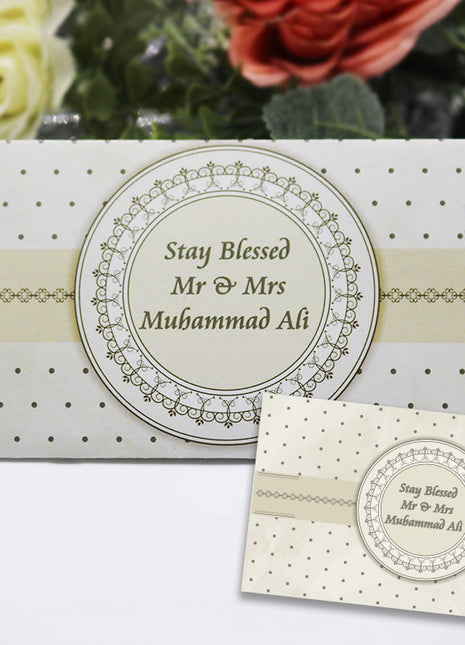 Customized Wedding Money Envelope