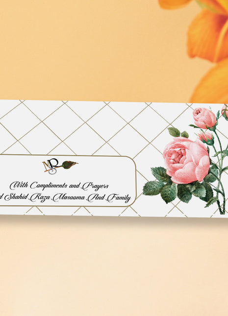 Customized Wedding Money Envelope