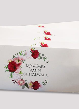 Customized Wedding Money Envelope