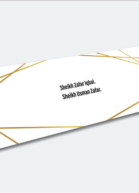 Customized Wedding Money Envelope