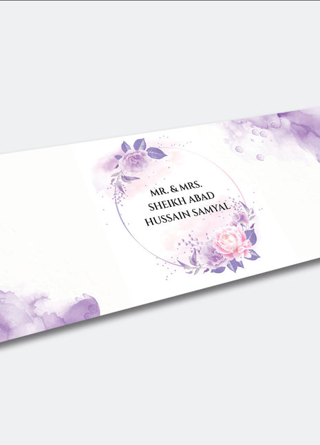 Customized Wedding Money Envelope