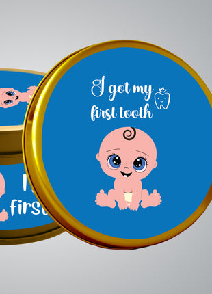 Premium Birth Announcement Tin Boxes – Custom Printed Baby Arrival Gifts & Methie Boxes in Pakistan