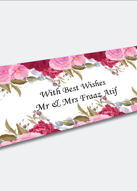 Customized Wedding Money Envelope
