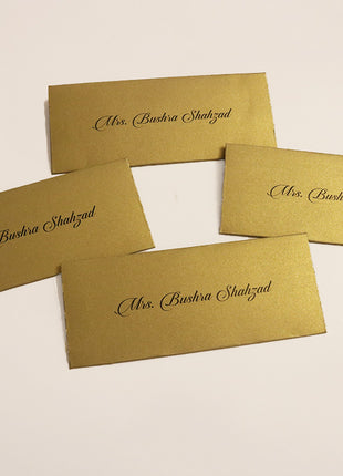 Customized Wedding Money Envelope