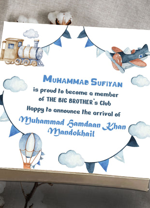 Baby Birth Announcement Boxes in Pakistan | Customized Methai & Sweet Boxes – Lowest Price