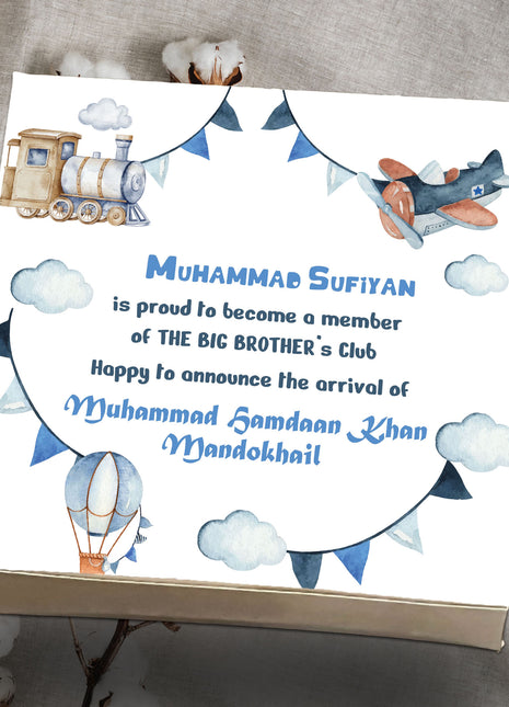 Baby Birth Announcement Boxes in Pakistan | Customized Methai & Sweet Boxes – Lowest Price