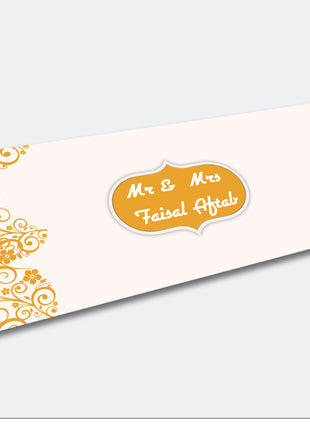 Customized Wedding Money Envelope