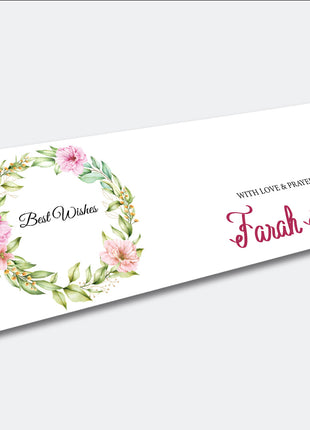 Customized Wedding Money Envelope