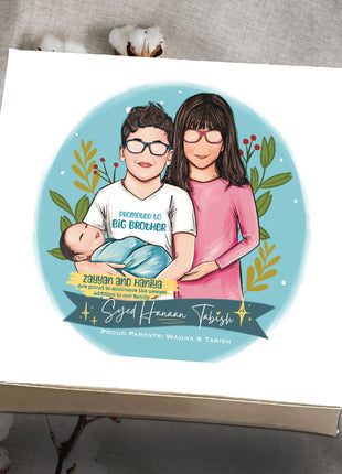 Baby Birth Announcement Boxes in Pakistan | Customized Methai & Sweet Boxes – Lowest Price