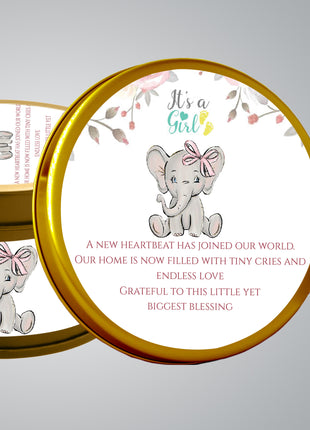 Premium Birth Announcement Tin Boxes – Custom Printed Baby Arrival Gifts & Methie Boxes in Pakistan
