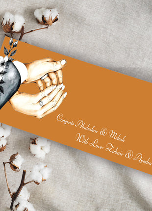 Customized Wedding Money Envelope