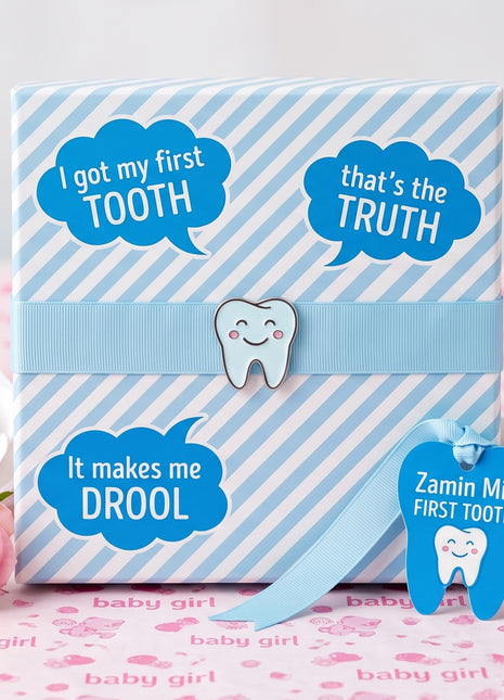 Customized First Tooth Card Boxes - Pao, Half kg & 1 Kg