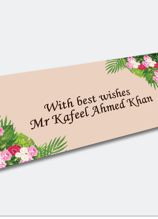 Customized Wedding Money Envelope