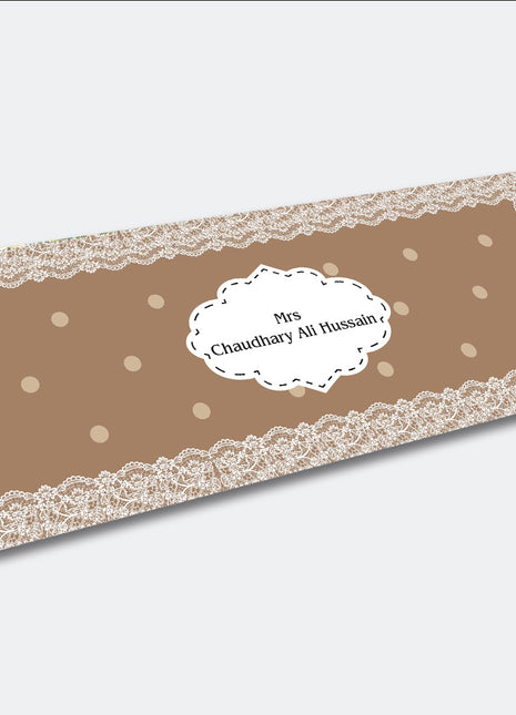 Customized Wedding Money Envelope