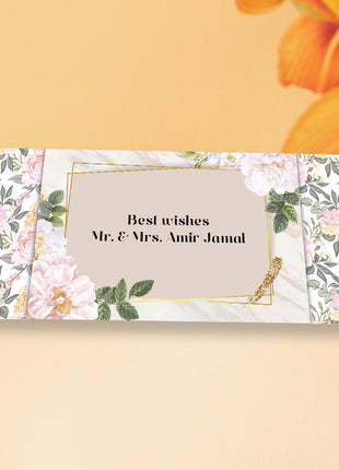 Customized Wedding Money Envelope