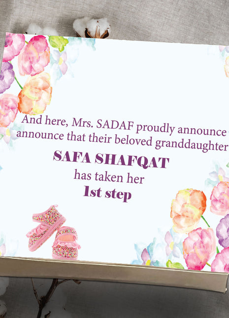 Baby Birth Announcement Boxes in Pakistan | Customized Methai & Sweet Boxes – Lowest Price