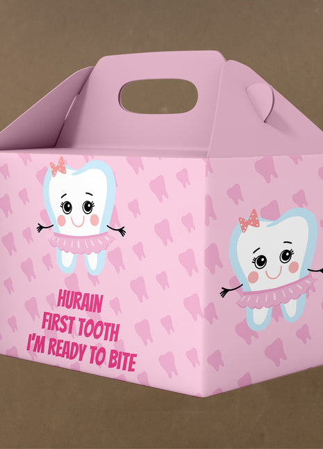 Customized First Tooth Goody Boxes