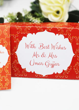 Customized Wedding Money Envelope