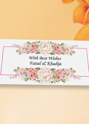 Customized Wedding Money Envelope