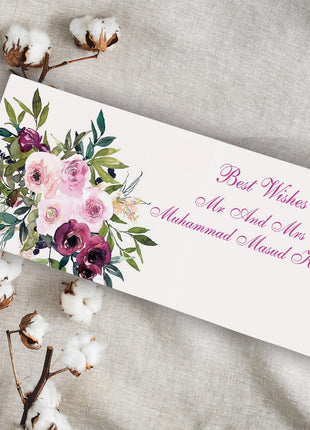 Customized Wedding Money Envelope