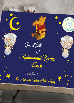 Customized First Tooth Card Boxes - Pao, Half kg & 1 Kg