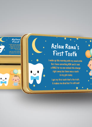 Premium Birth Announcement Tin Boxes – Custom Printed Baby Arrival Gifts & Methie Boxes in Pakistan