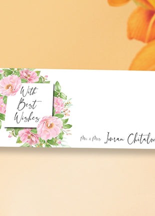 Customized Wedding Money Envelope