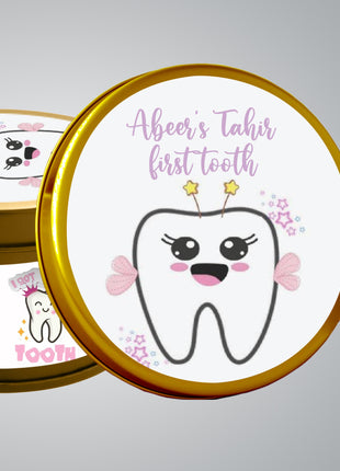Premium Birth Announcement Tin Boxes – Custom Printed Baby Arrival Gifts & Methie Boxes in Pakistan