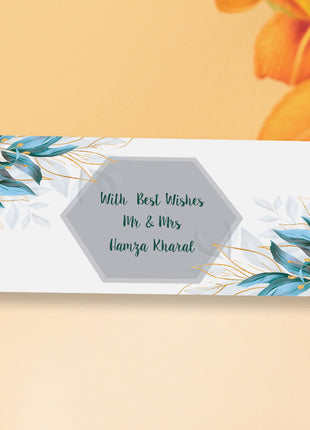 Customized Wedding Money Envelope
