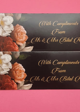 Customized Wedding Money Envelope