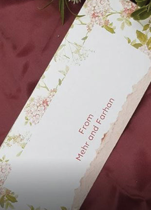 Customized Wedding Money Envelope