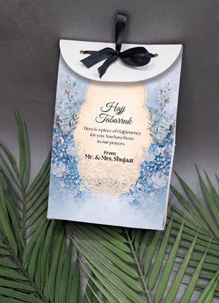 Hajj and Umrah Tabarruk Gift Bags - Flap Style - Customizable | Affordable | Fast Delivery