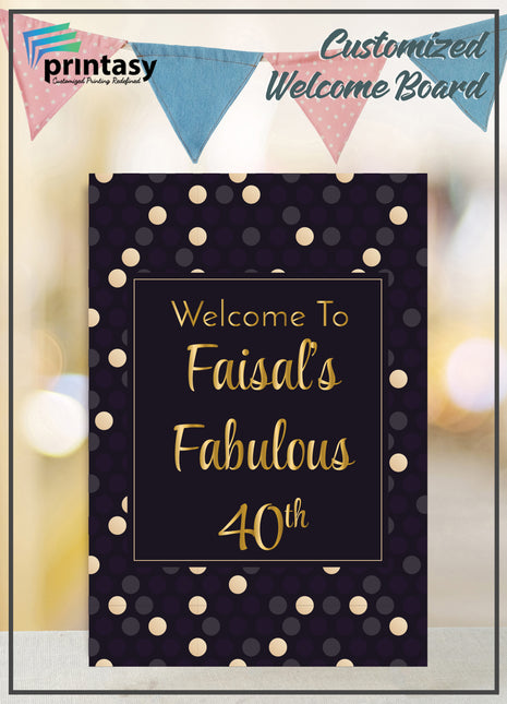 Welcome Board