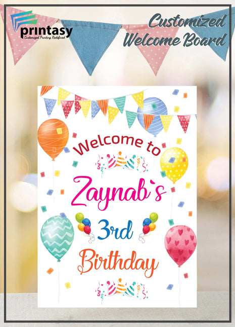 Welcome Board